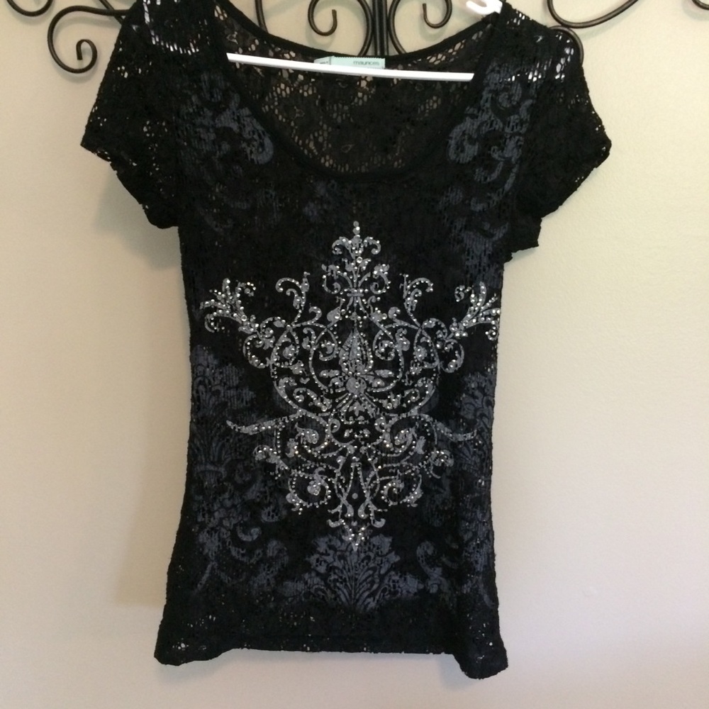 Maurice’s Mesh Top